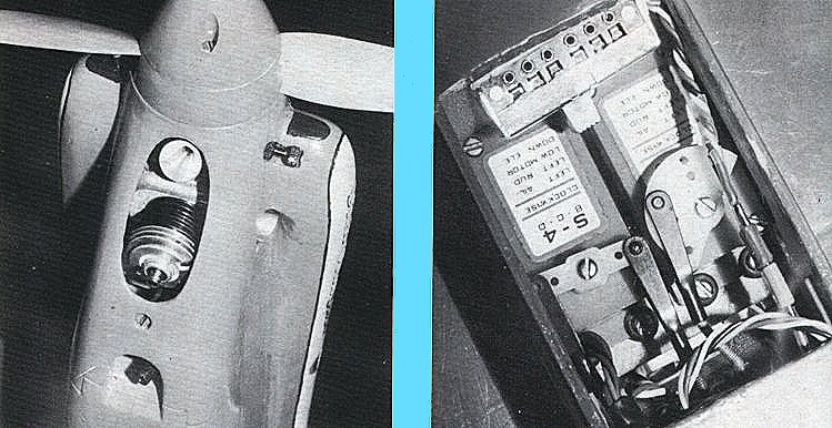 Motor and servos