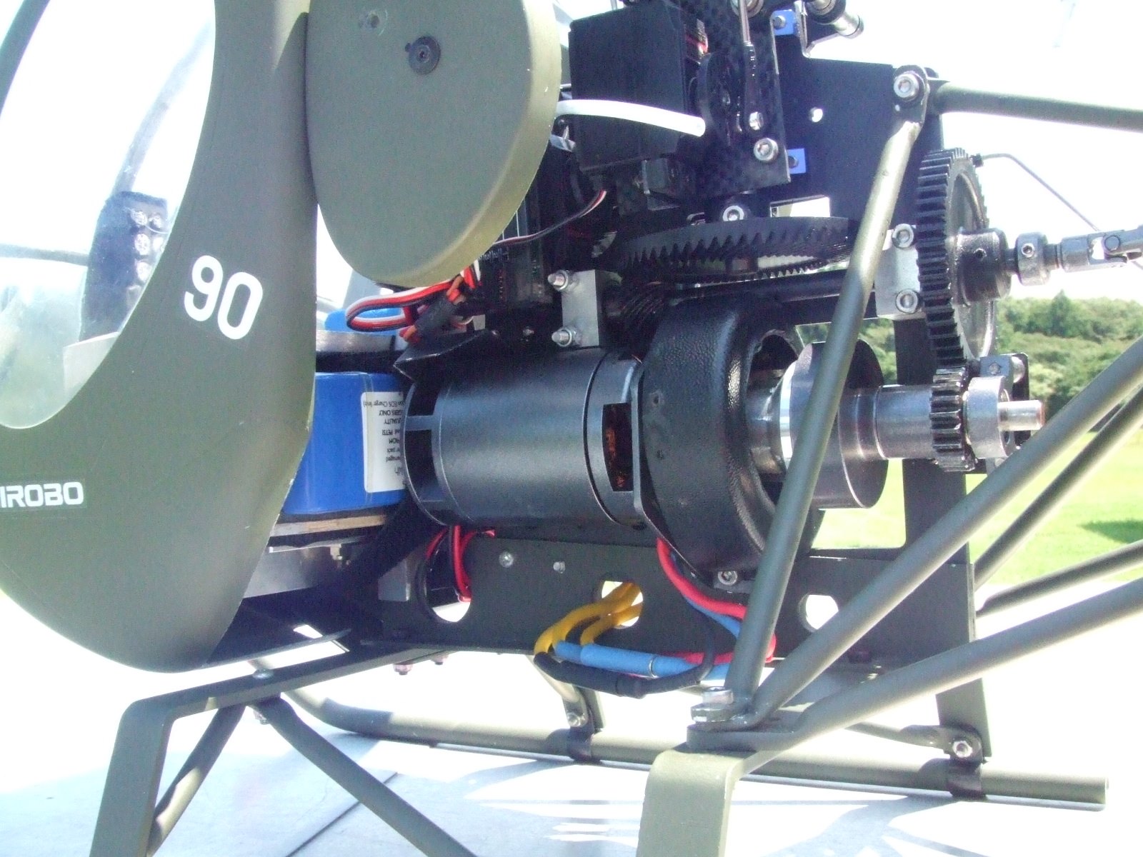 mini helicopter engine
