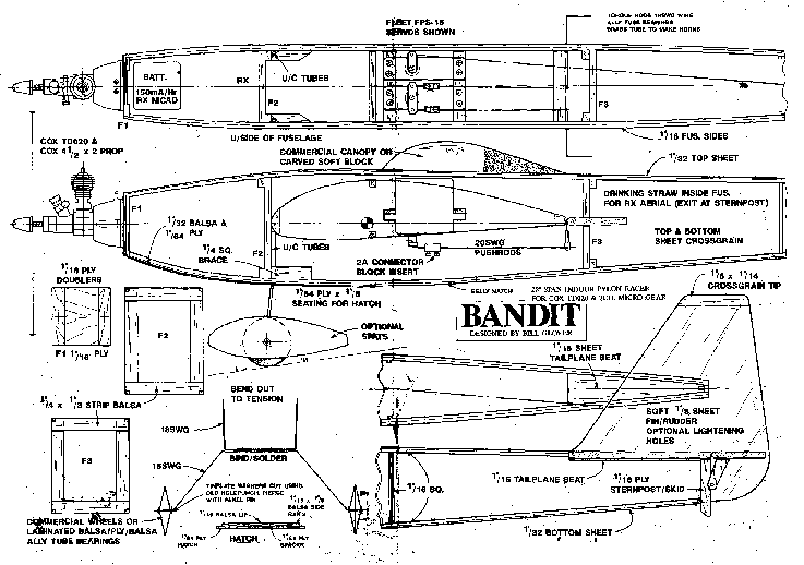 Original 'Bandit' plan