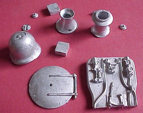 Whitemetal parts